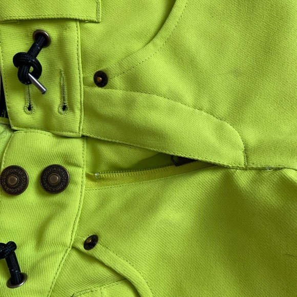 Dolce and gabana neon green ski pants - Picture 3 of 4